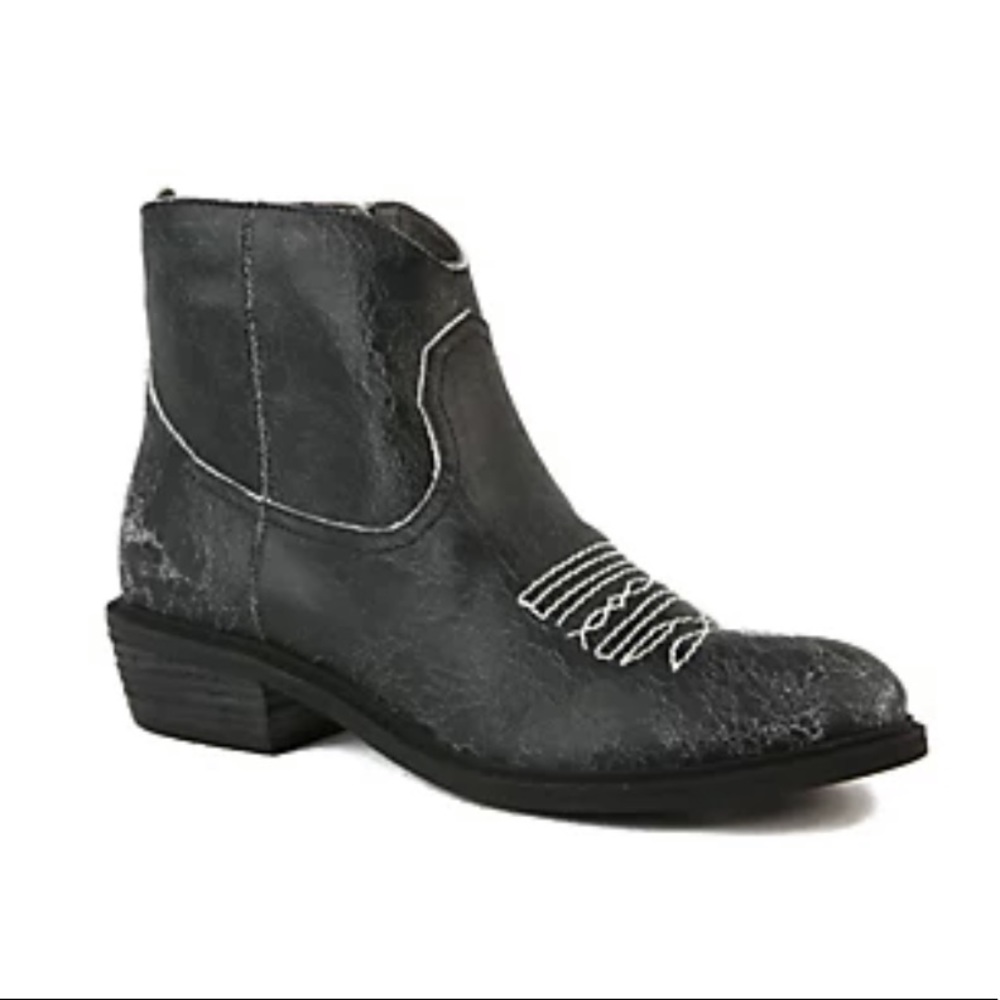 Band of Gypsies Montrose Western Zip Booties 8